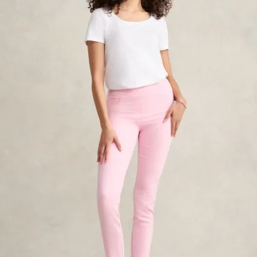 Bengajean 7/8 Straight Leg - Peony