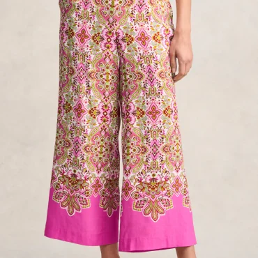 Printed 7/8 Pant - Moroccan Tile Print