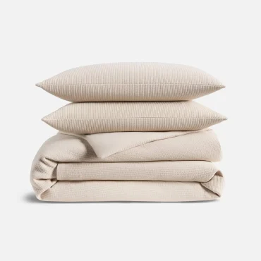 Ribbed Matelasse Duvet Set